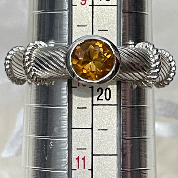 ❗️FINAL PRICE❗️Gorgeous Judith Ripka Citrine Ring - Picture 5 of 5